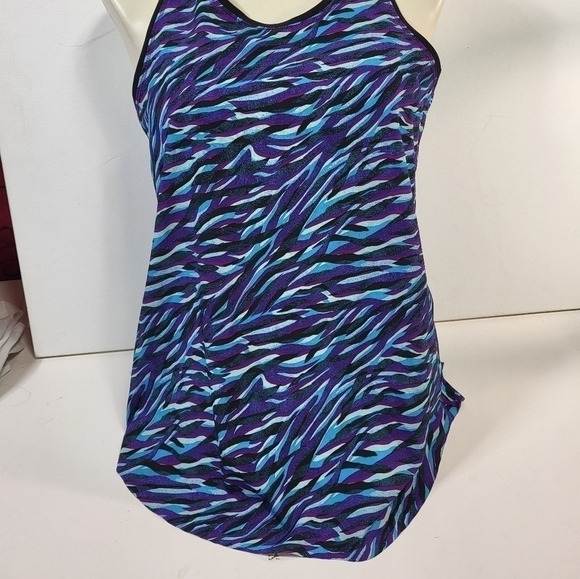 Ivivva Blue & Purple Patterned Tank Top - Picture 3 of 6